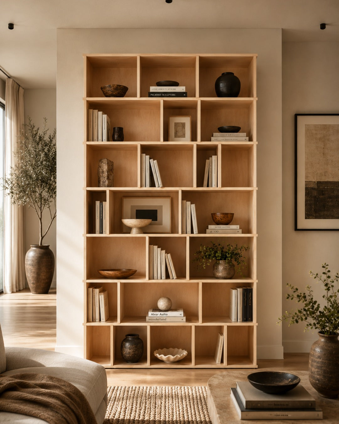 The Tower 50 — Modular Vertical Bookshelf
