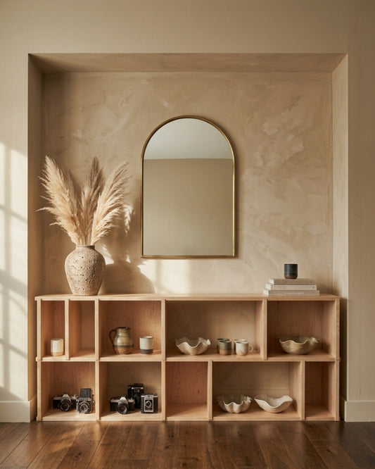 The Foundation 70 — Wide Modular Horizontal Bookshelf