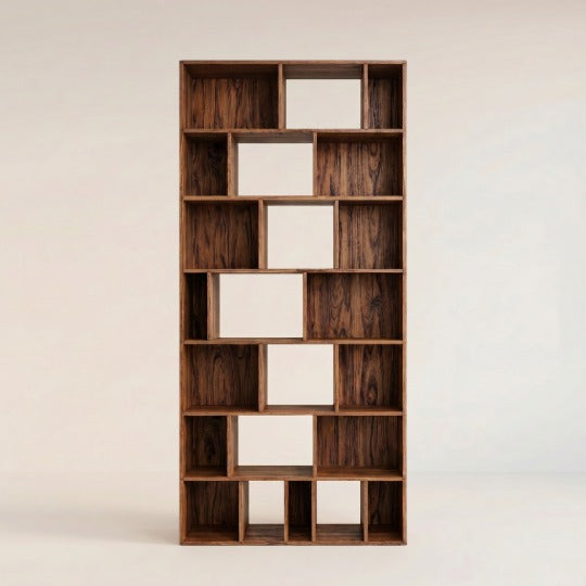 Vertical 50"W x 90"H x 10"D Maple