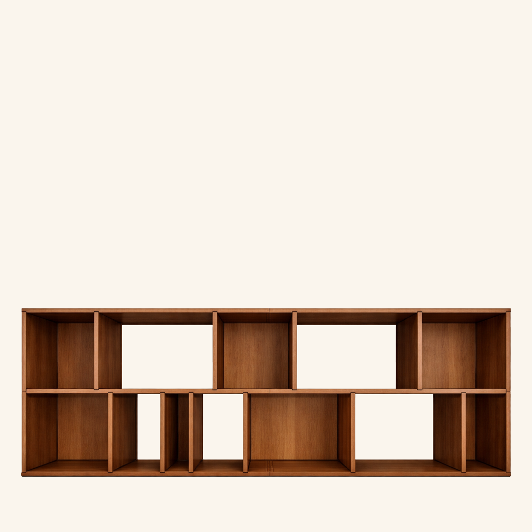 Horizontal 90" W x 26 1/4"H x 10"D Maple