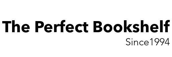 Logo for 'The Perfect Bookshelf' with text 'Since 1994' on a white background