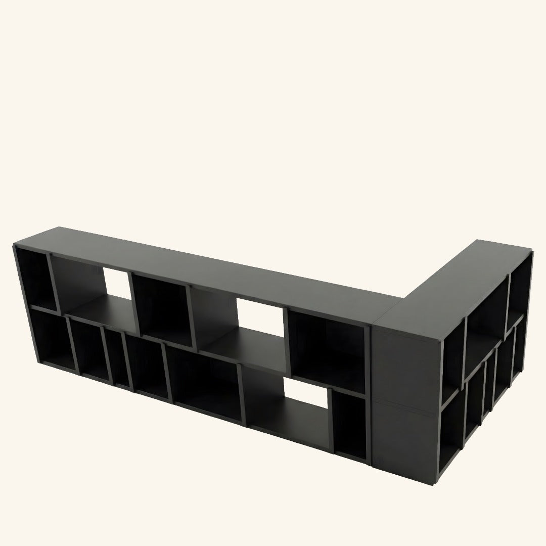 Corner Base (90" + 50") Black