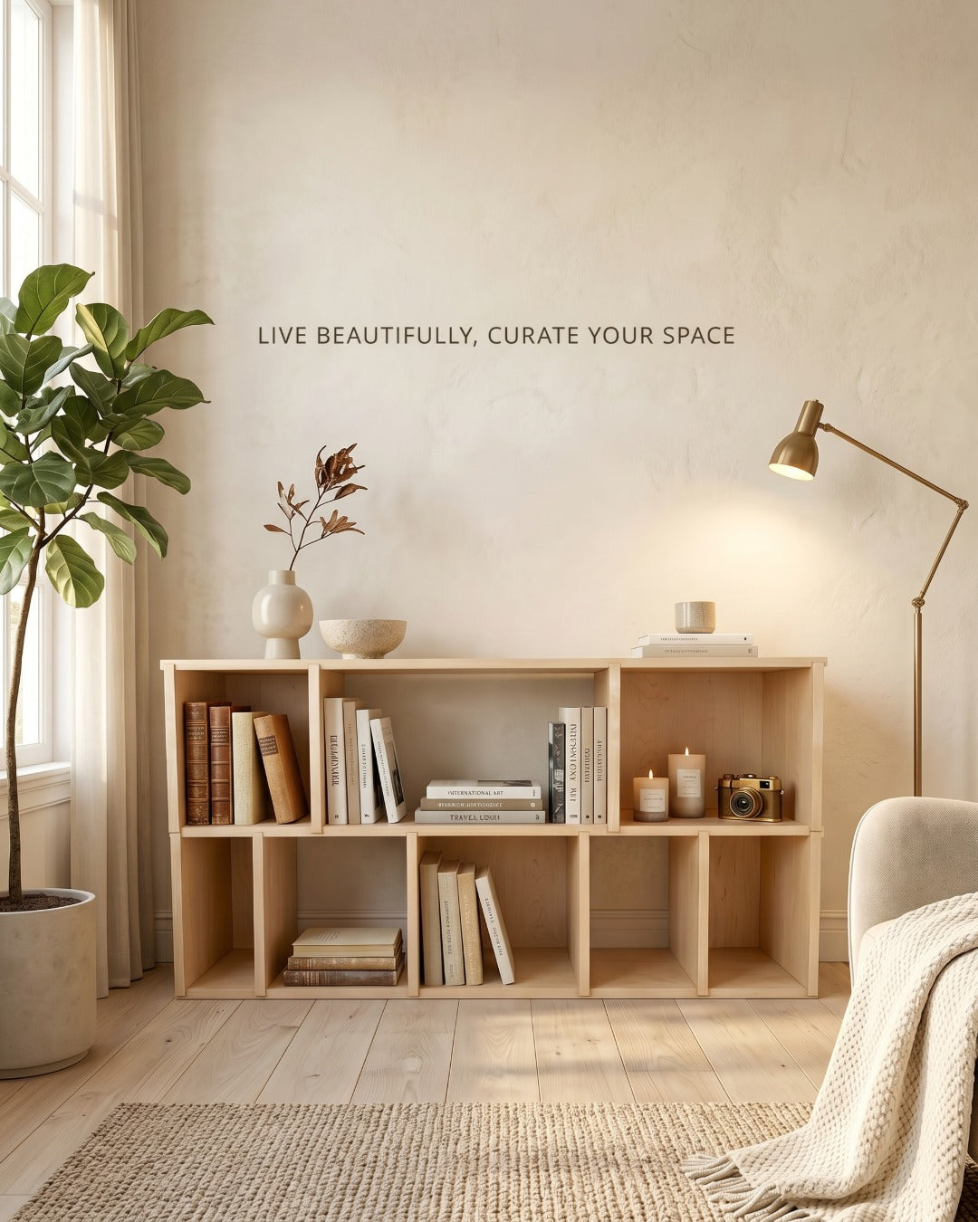 The Foundation 50 — Modular Horizontal Bookshelf