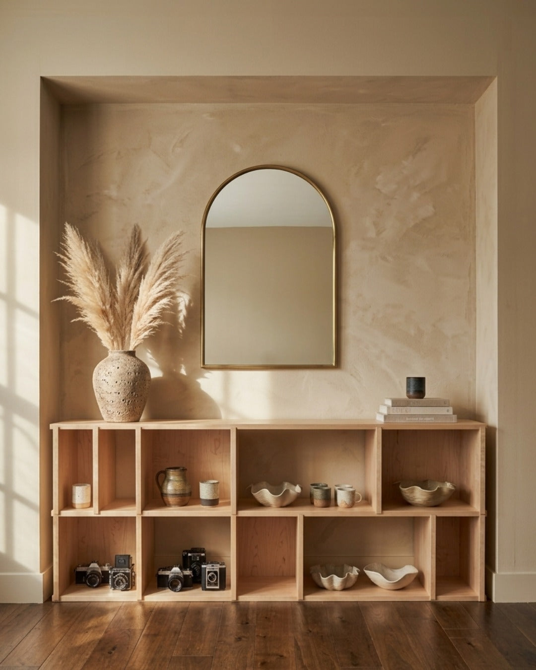 The Foundation 70 — Wide Modular Horizontal Bookshelf