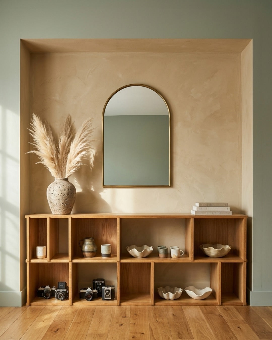 The Foundation 70 — Wide Modular Horizontal Bookshelf