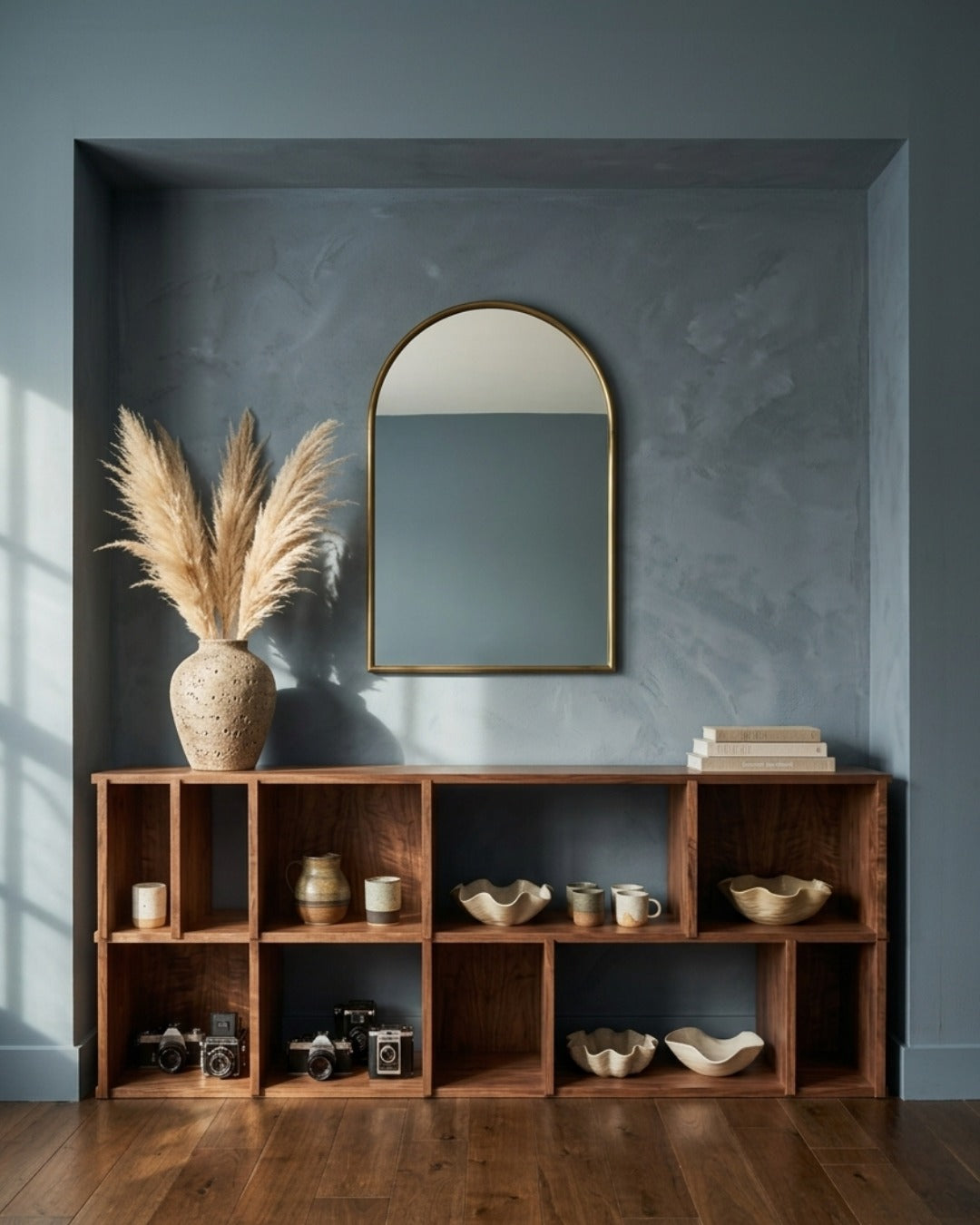 The Foundation 70 — Wide Modular Horizontal Bookshelf