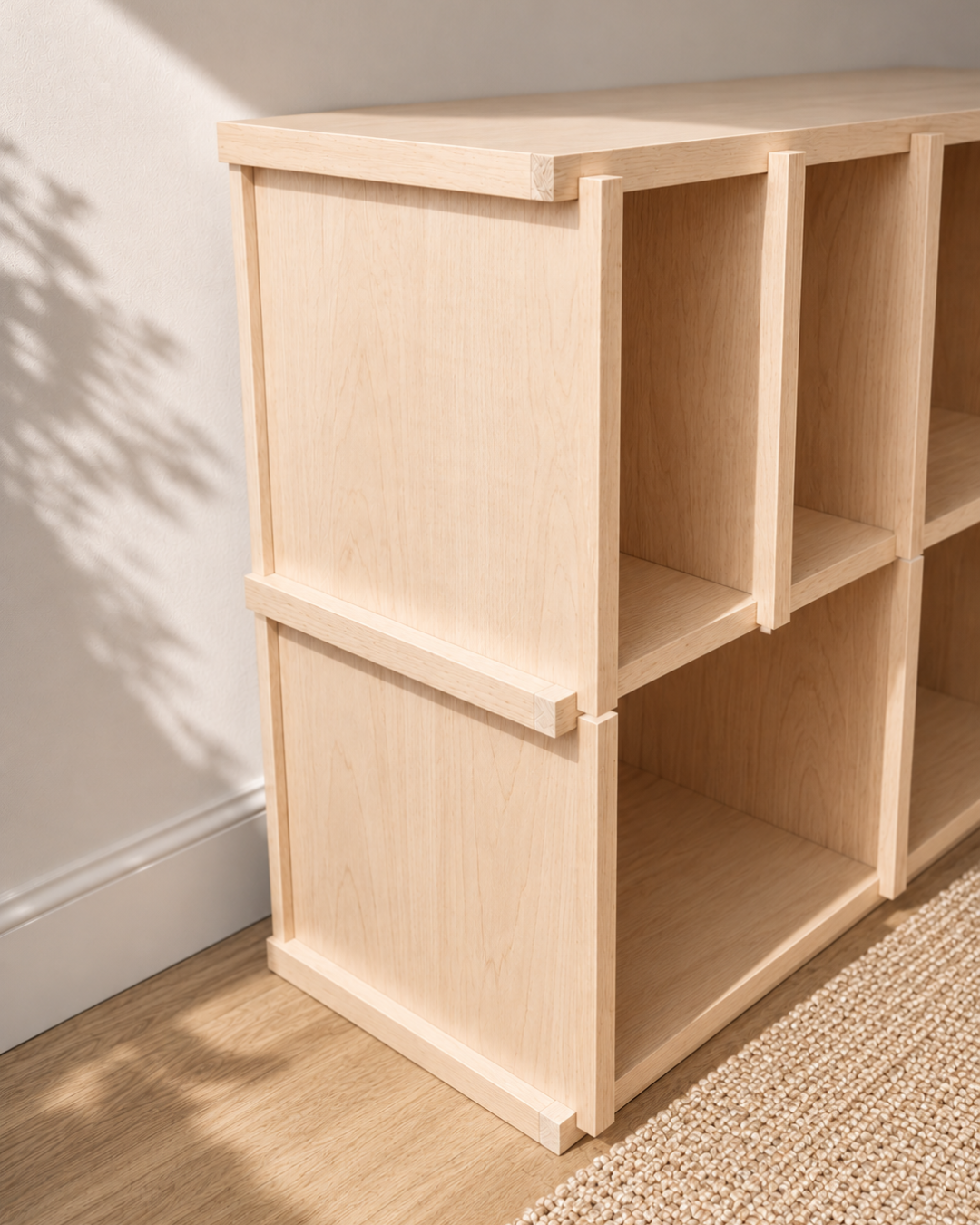 The Foundation 70 — Wide Modular Horizontal Bookshelf