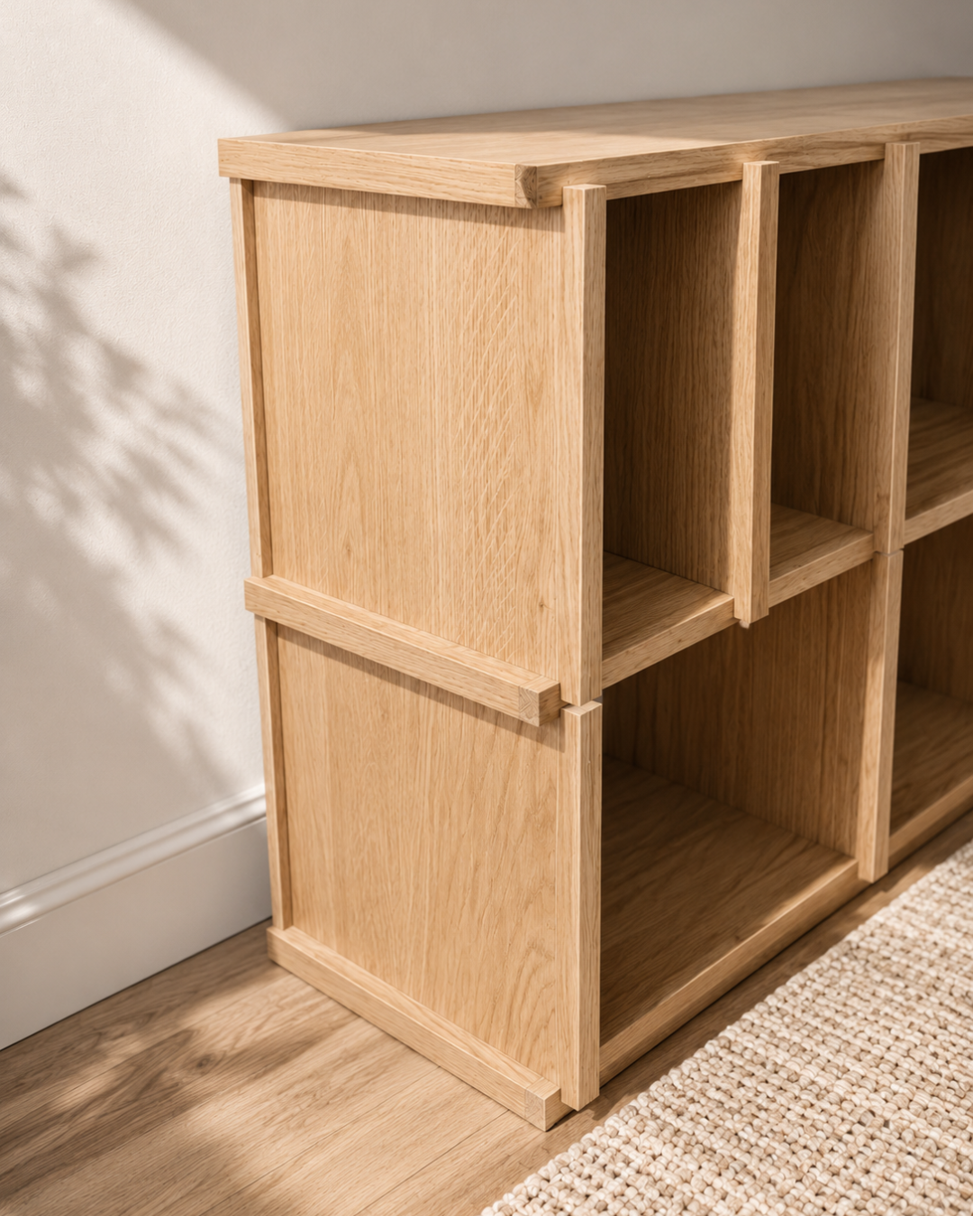 The Foundation 70 — Wide Modular Horizontal Bookshelf