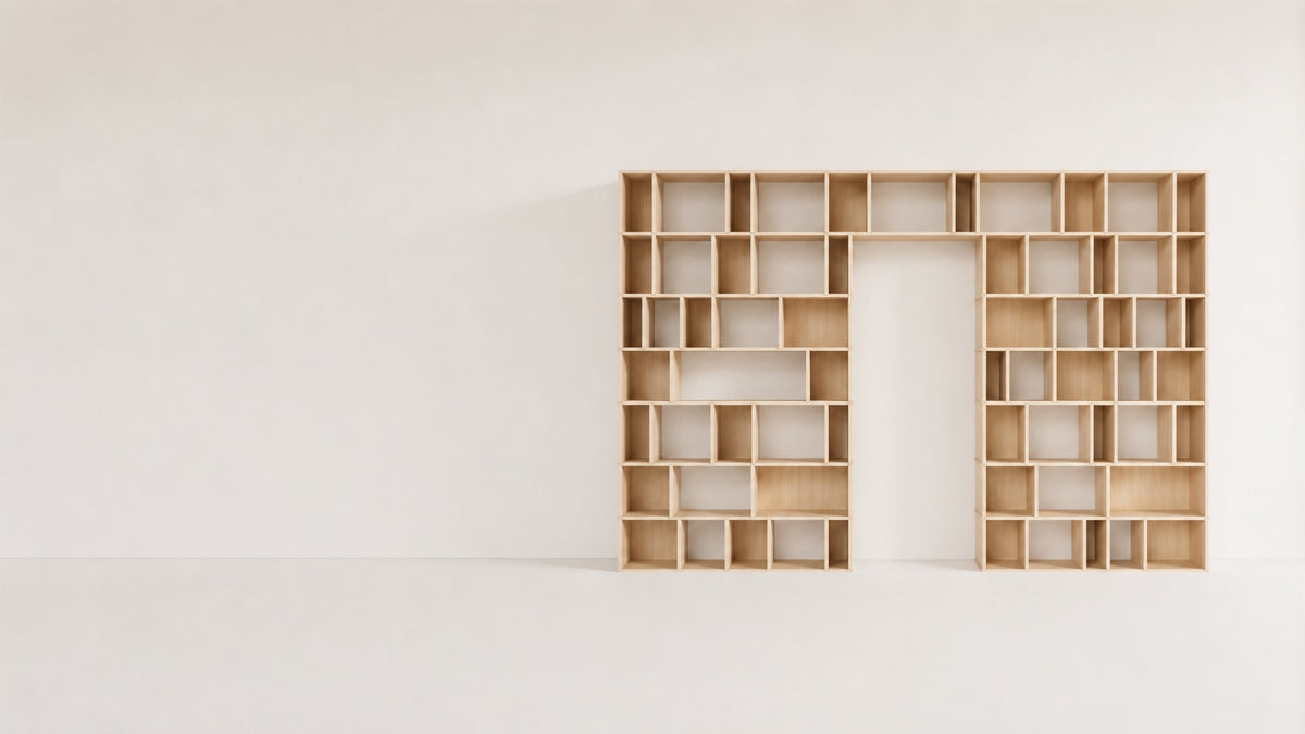 An architectural shelving system, built around your life.