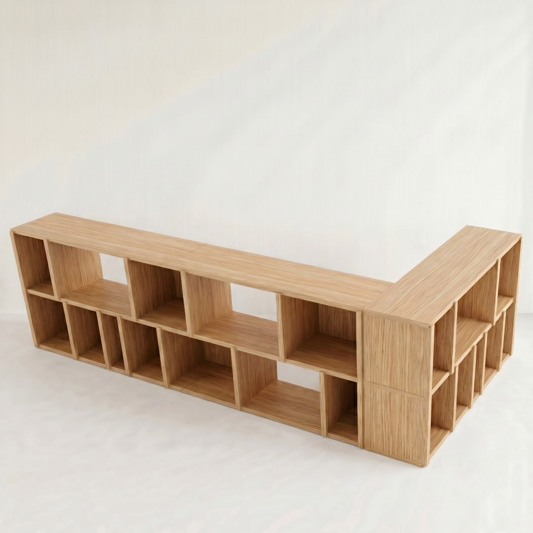 Corner Base (90" + 50") Maple